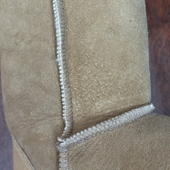 Nordstrom Women’s Cozy Tall Tan Winter Boots with Sheepskin Lining, Size 6 - Picture 15 of 16